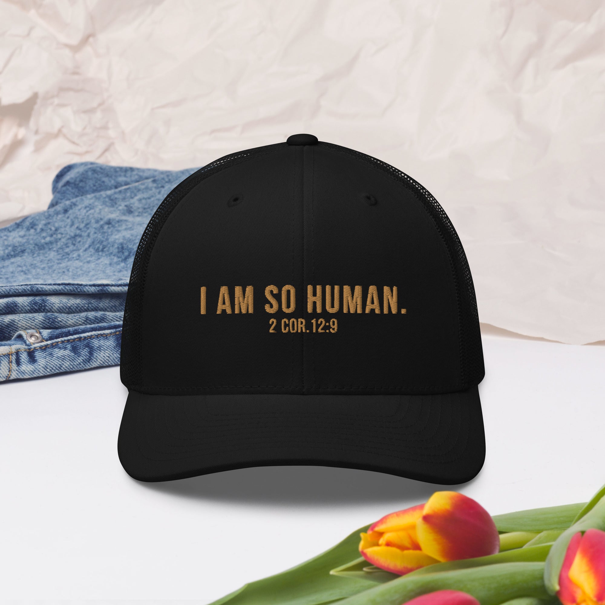 SHA | TRUCKER HAT - VANTA GOLD