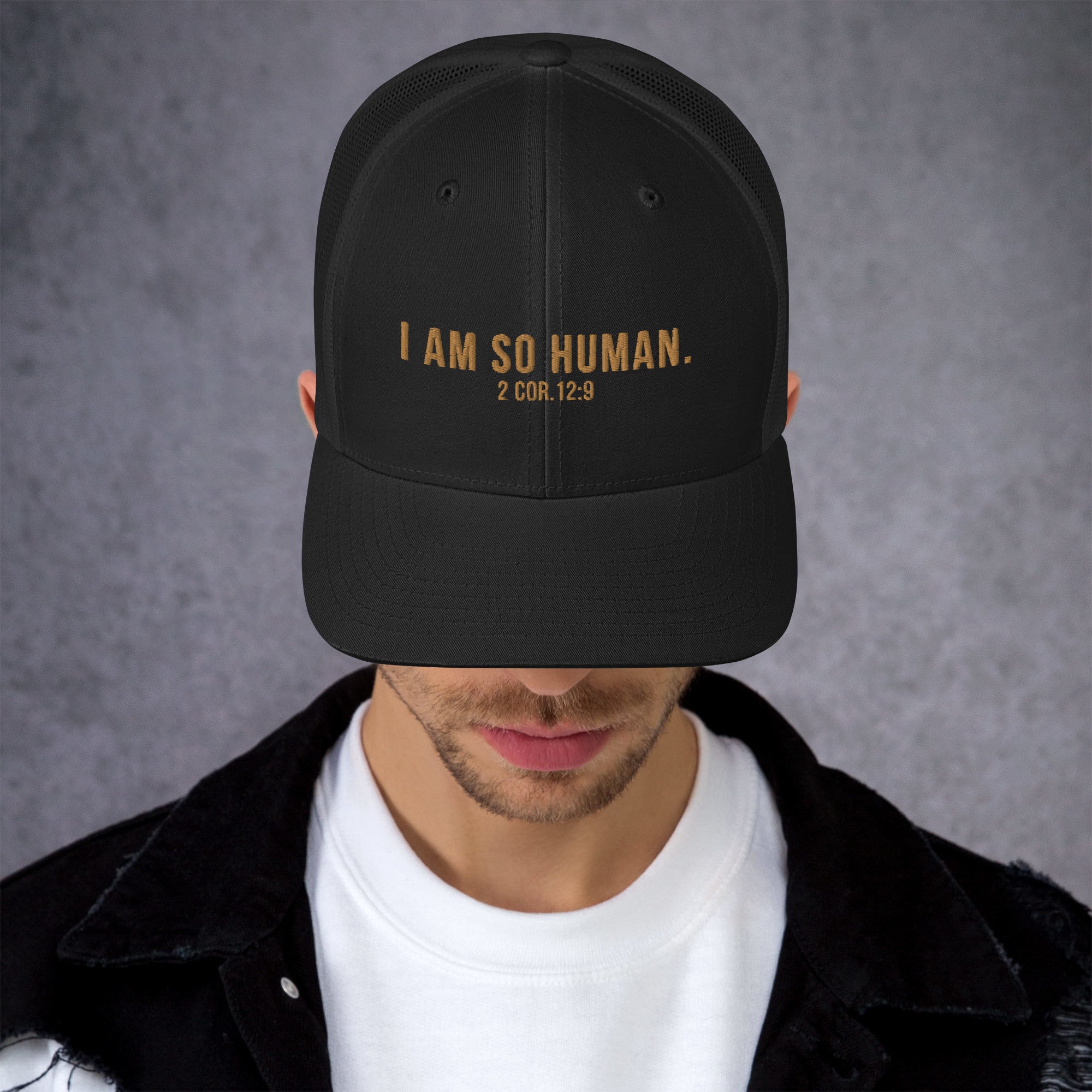 SHA | TRUCKER HAT - VANTA GOLD