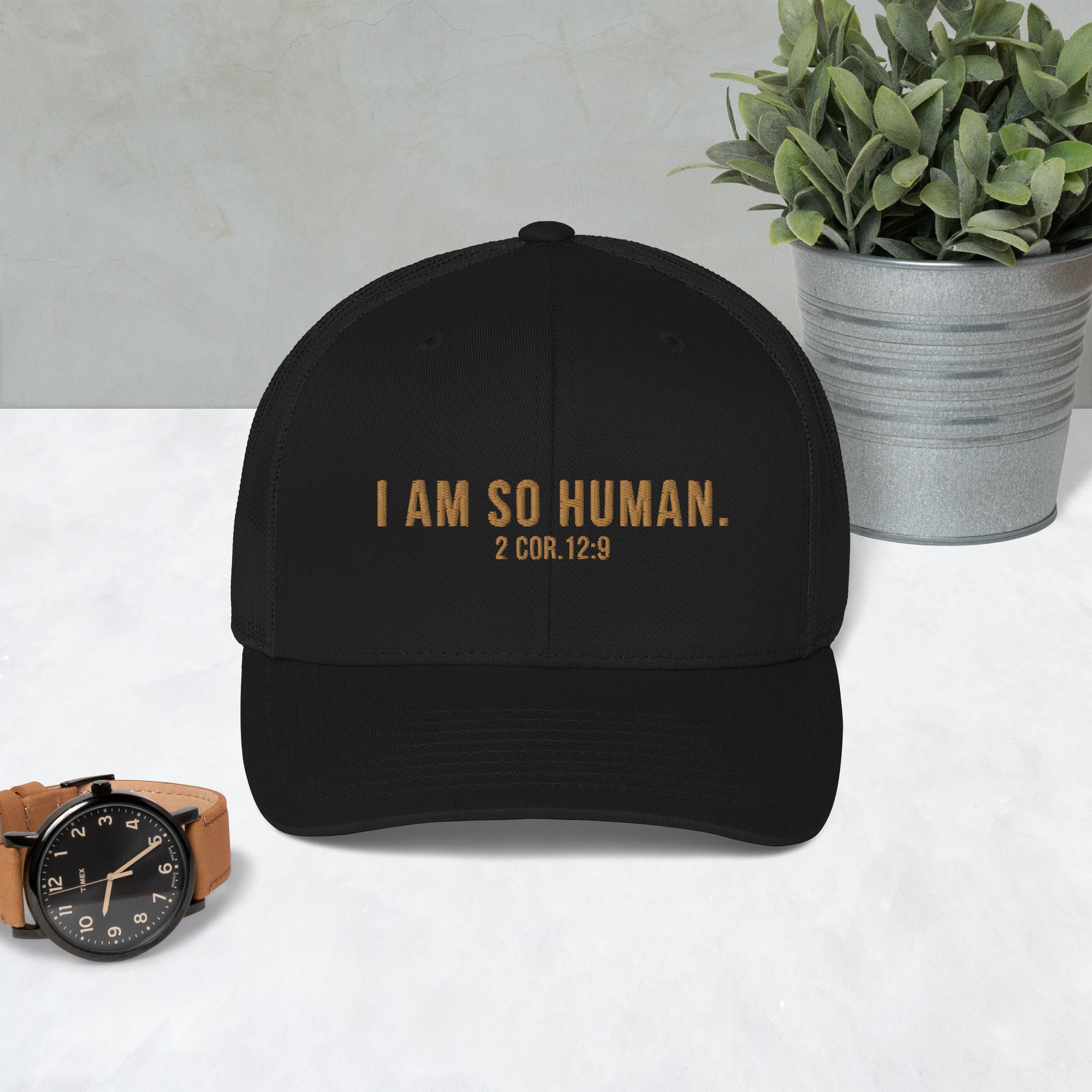 SHA | TRUCKER HAT - VANTA GOLD