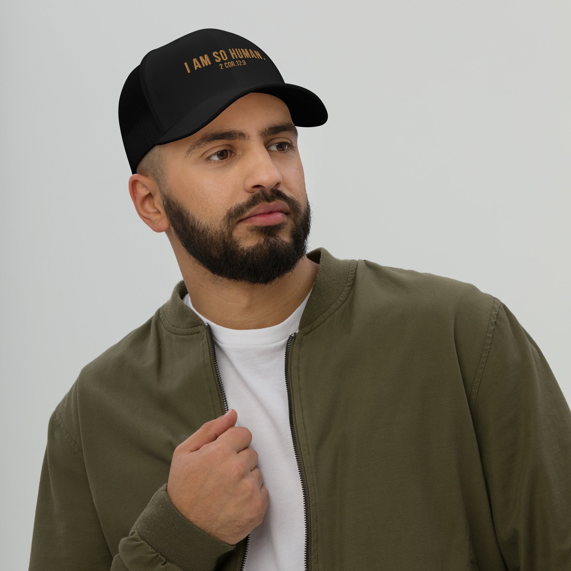 SHA | TRUCKER HAT - VANTA GOLD