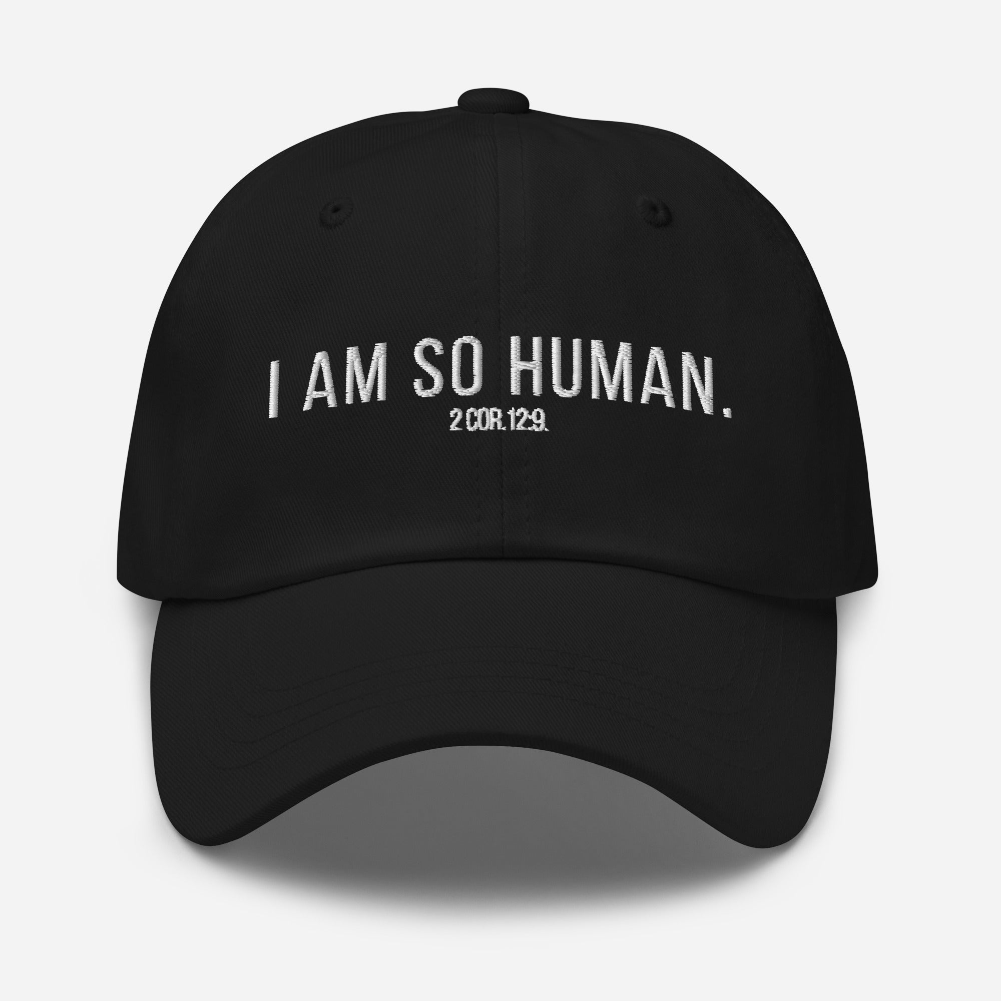 S H A - UNISEX DAD HAT - BLACK