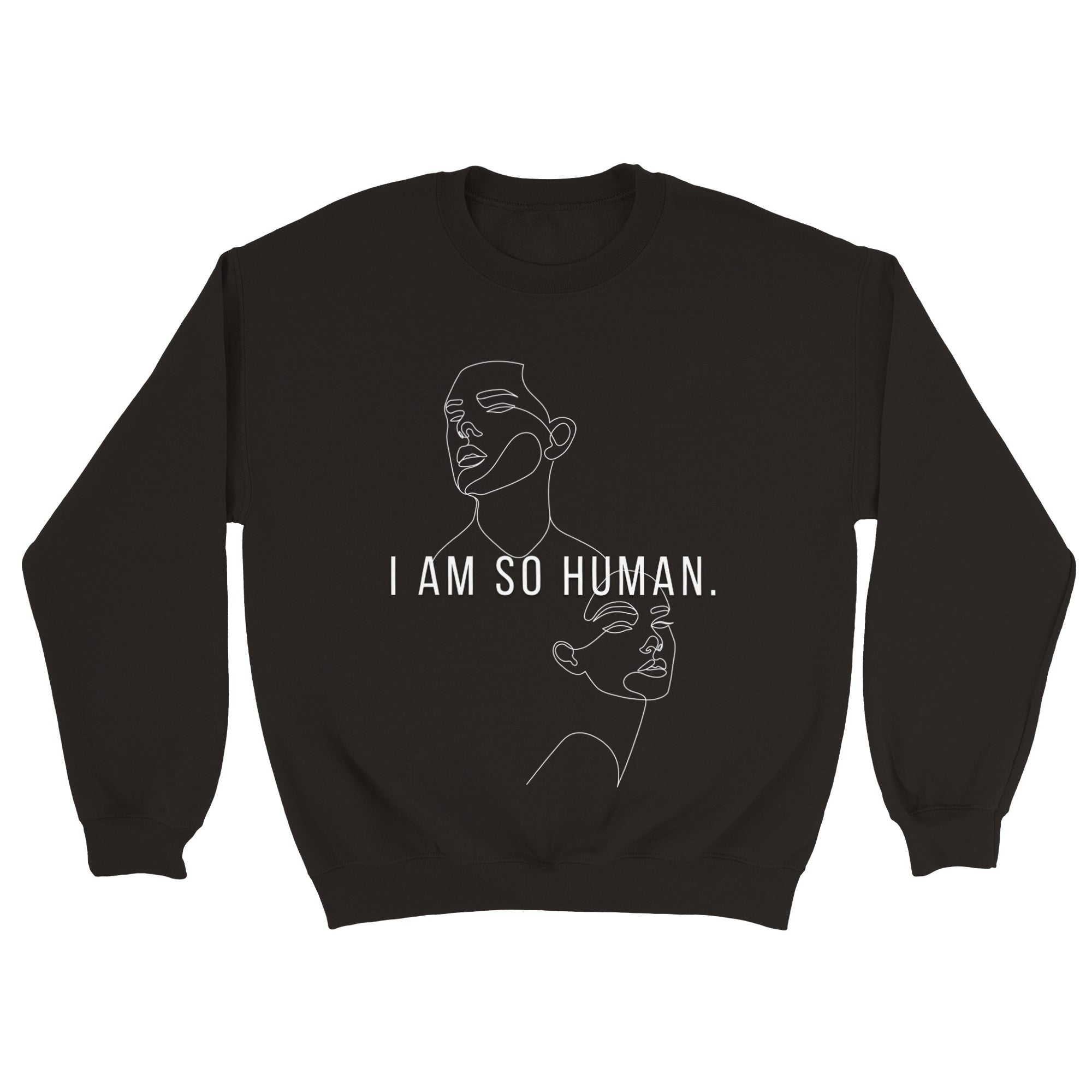 I A S H - UNISEX CREWNECK - SMOKE