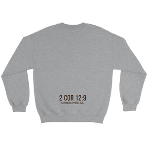 I A S H - UNISEX CREWNECK - AIRY | BROWN
