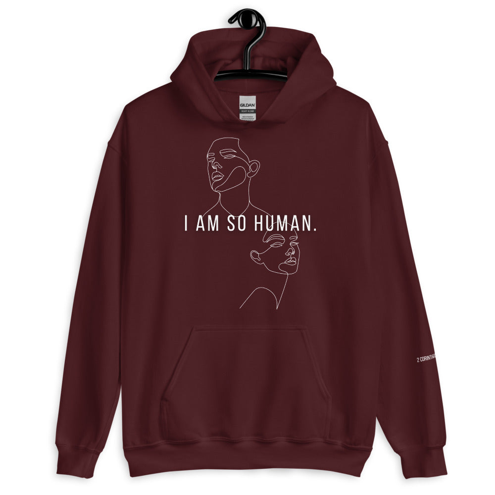 I A S H - UNISEX HOODIE - MAROON