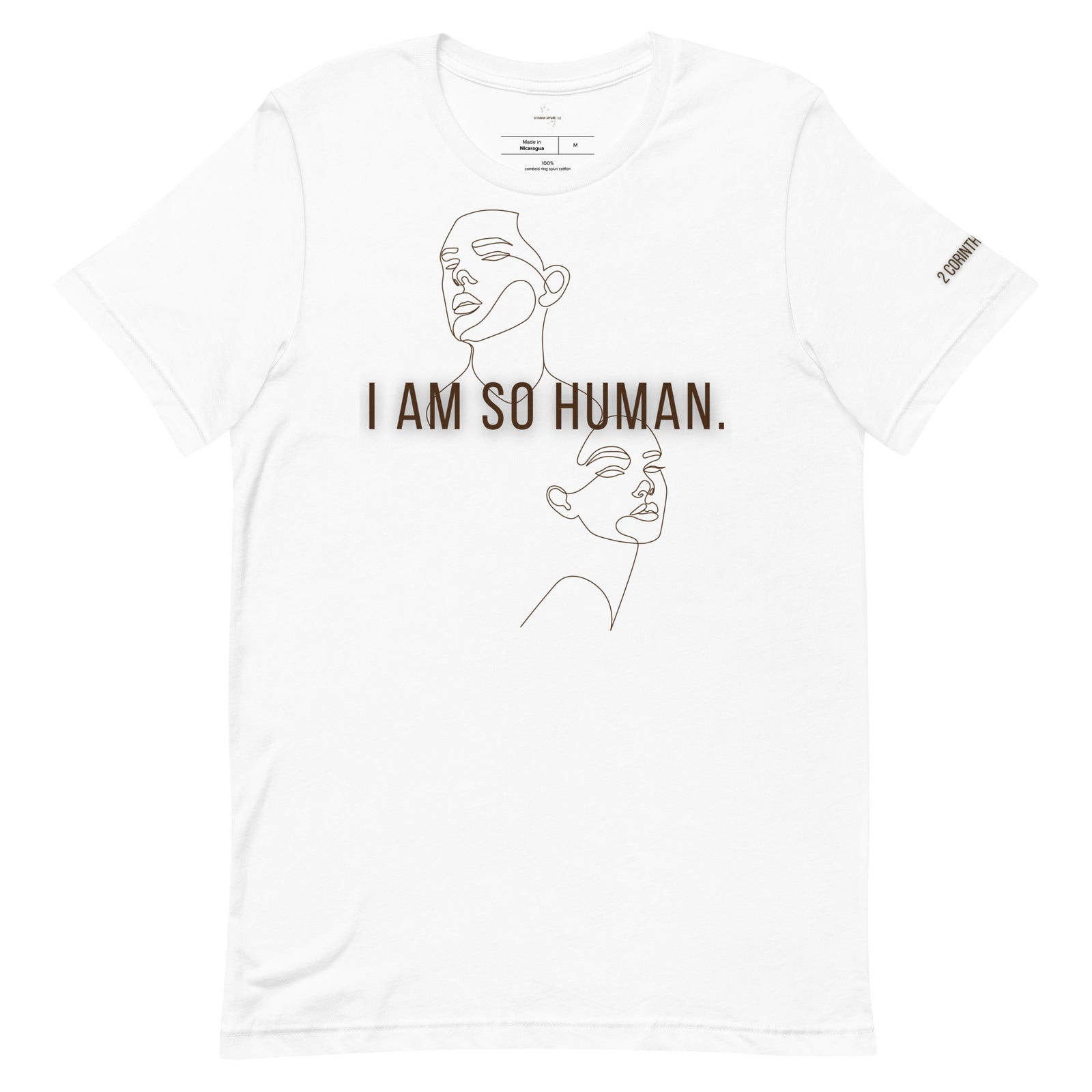 I A S H - UNISEX TEE - WHITE